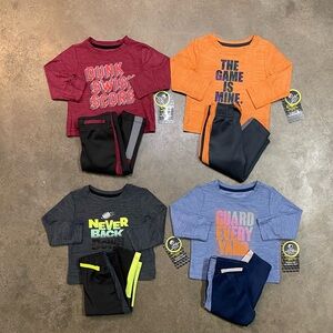 Lot Of Athletic Baby Clothes Size 12 Months 8 Pieces Athletic Works NWT